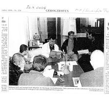 Schweinfurter Tageblatt vom 30.9.2006 (1/2)